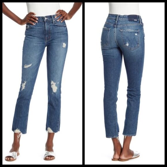 💕MOTHER SUPERIOR💕 Flirt Ankle Jeans ~ Testing the Waters High Rise 26 - Picture 7 of 16